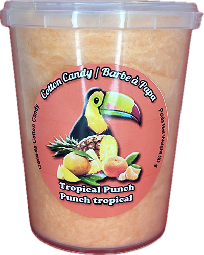 Tropical Punch Cotton Candy