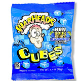 Warheads Sour Blue Raspberry Cubes