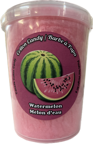 Juicy Watermelon Cotton Candy