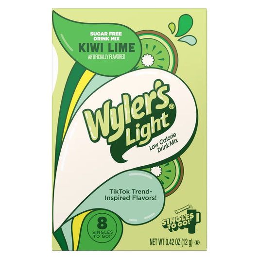 Wyler's Light Kiwi Lime Singles To Go