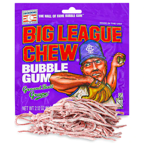 Big League Chew Ground Ball Grape