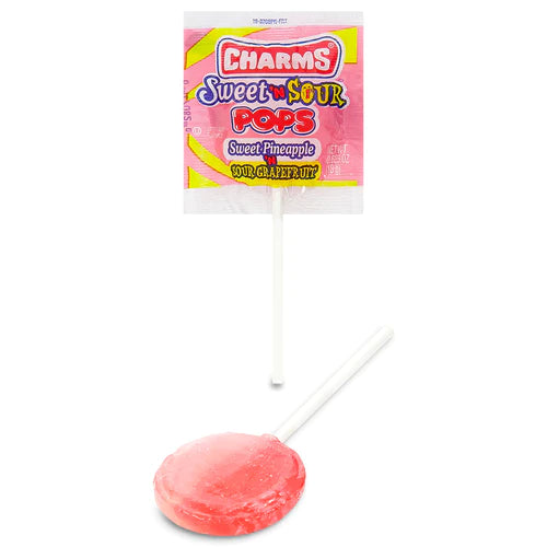 Charms Sweet N Sour Pops