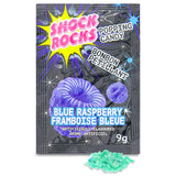 Shock Rocks Blue Raspberry Popping Candy - 9g