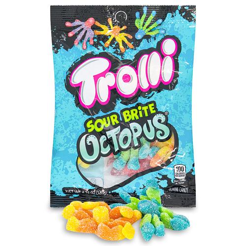 Trolli Sour Brite Octopus - 4.25oz - Sweet Escapes