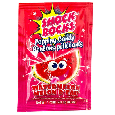 Shock Rocks Watermelon Popping Candy