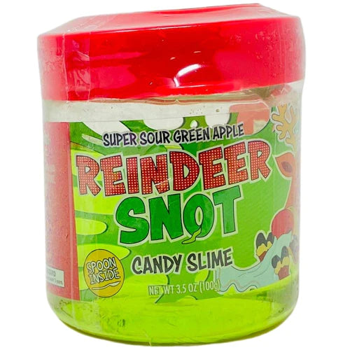Christmas Reindeer Snot Candy Slime - 3.5oz